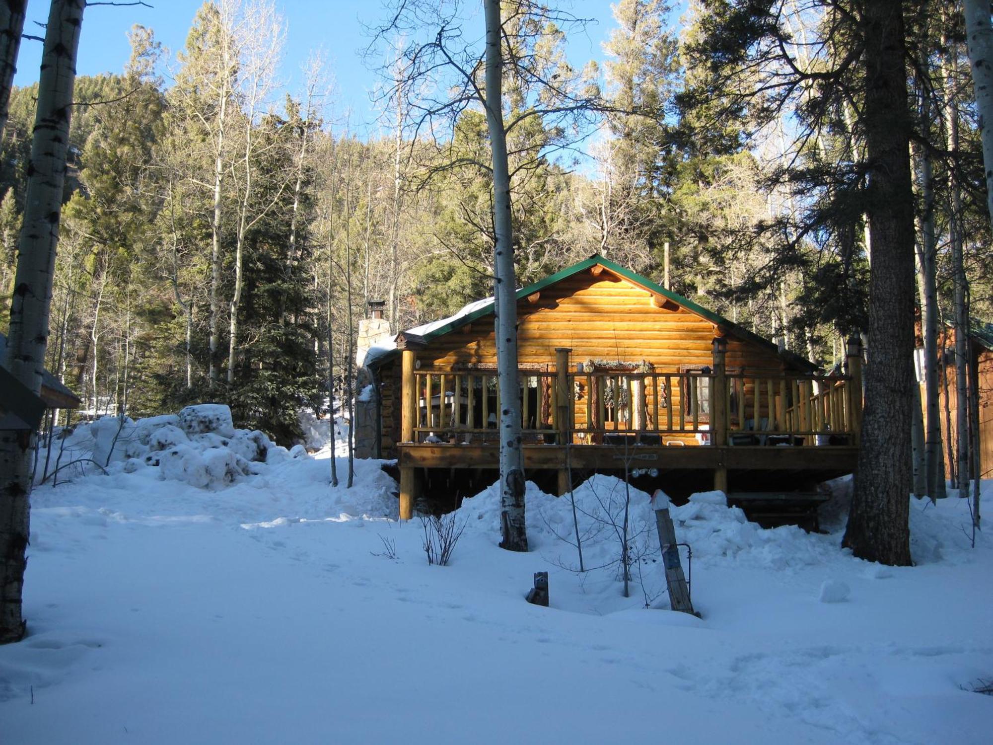 Cabin By The Creek With High Speed Wifi Red River Bagian luar foto